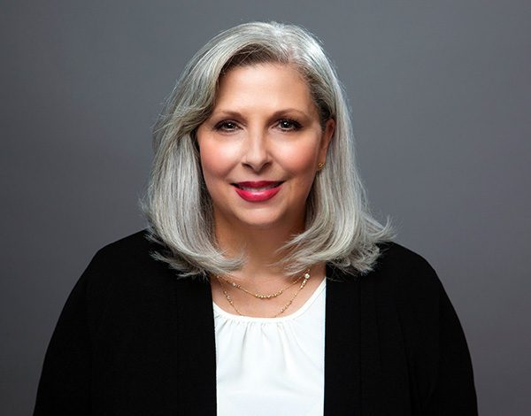 women's professional headshot gray background san antonio richard's photography