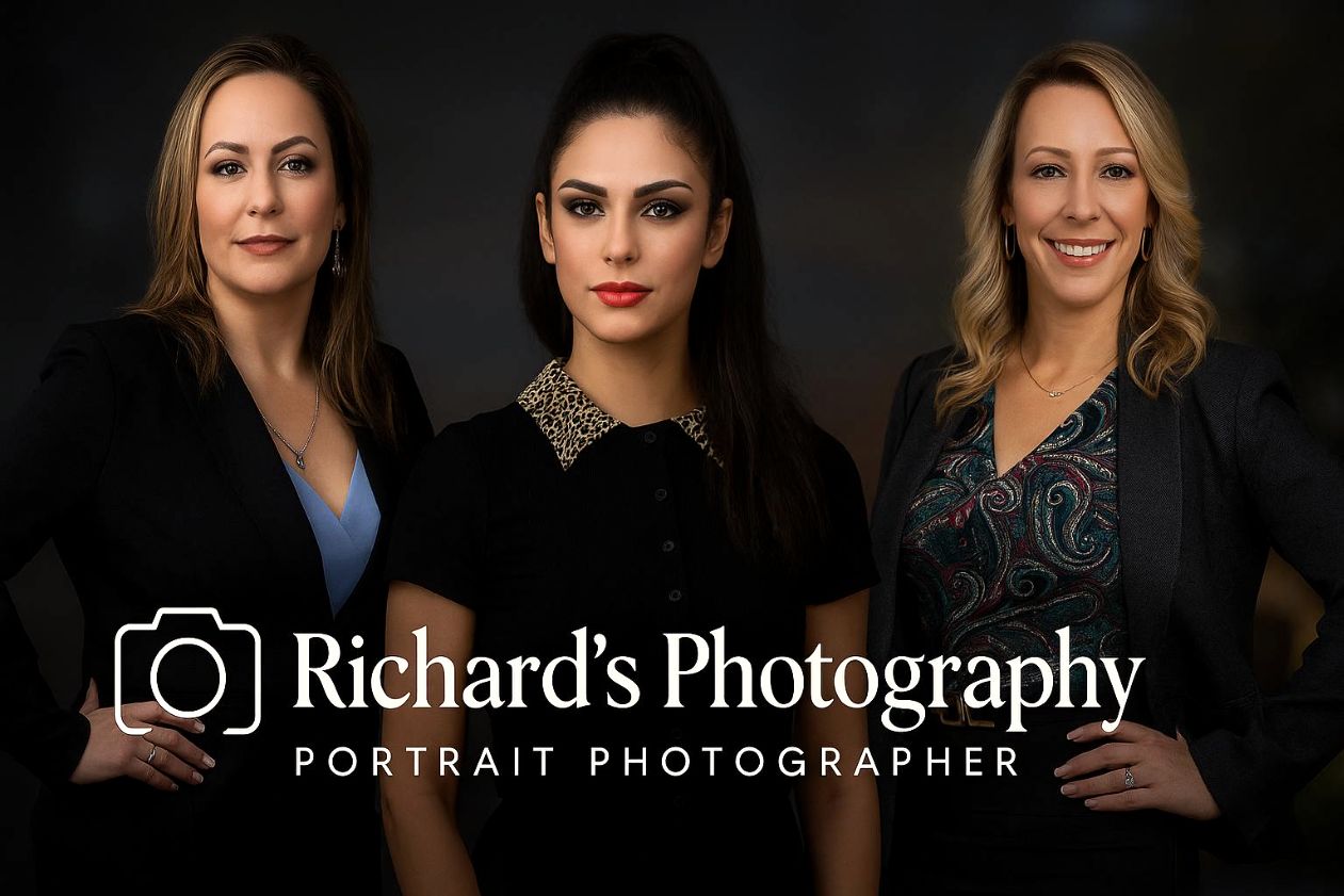 Professional Group Headshots for Female Teams in San Antonio, TX