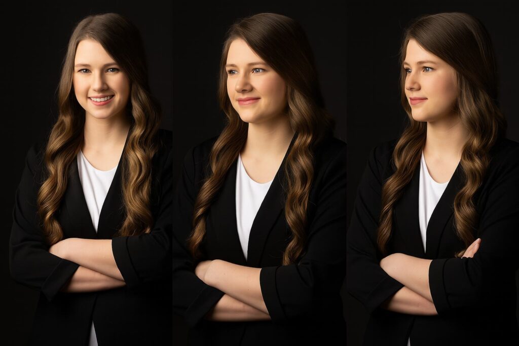 linkedin headshot of san antonio business executive wearing black