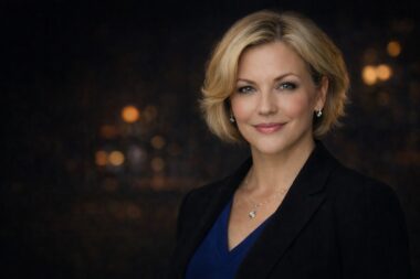 executive portrait woman san antonio texas with bokeh background