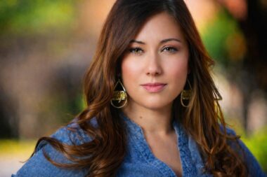 real estate agent headshot san antonio outdoor gaze