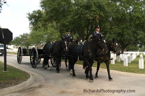 military funeral photography san antonio texas