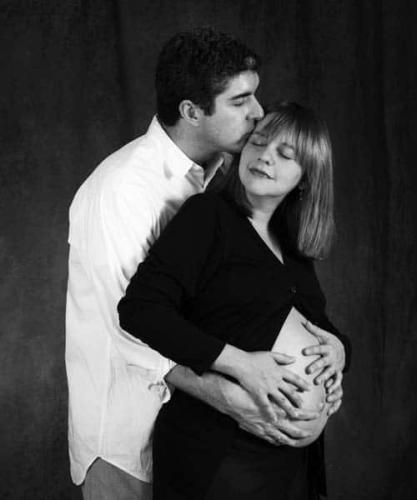 maternity photography couple san antonio black and white